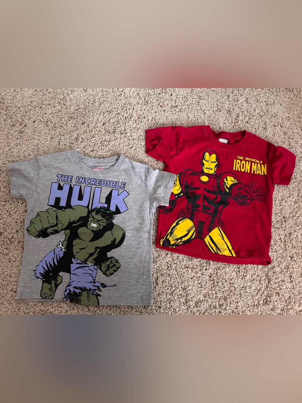 Marvel Superhero Tshirts